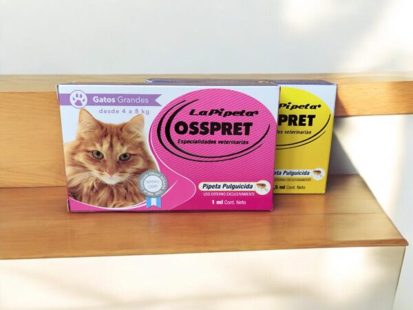 Pipetas Osspret gatos